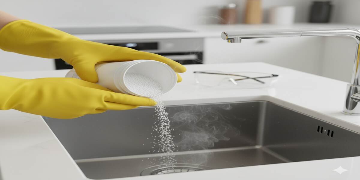 How to do Cleaning Using Caustic Soda