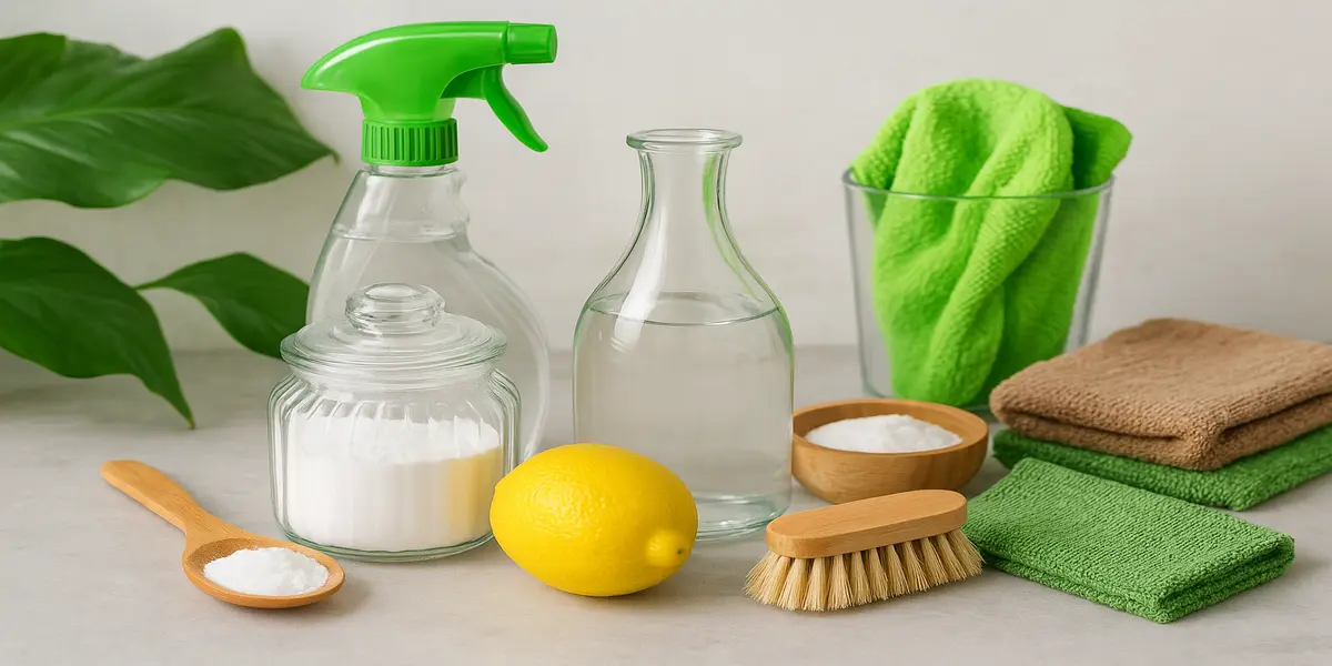 Green and Sustainable Cleaning Solutions for Homes